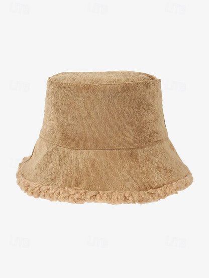 Premium Material: Made of corduroy with sherpa trim, offering a soft touch and durable wear.