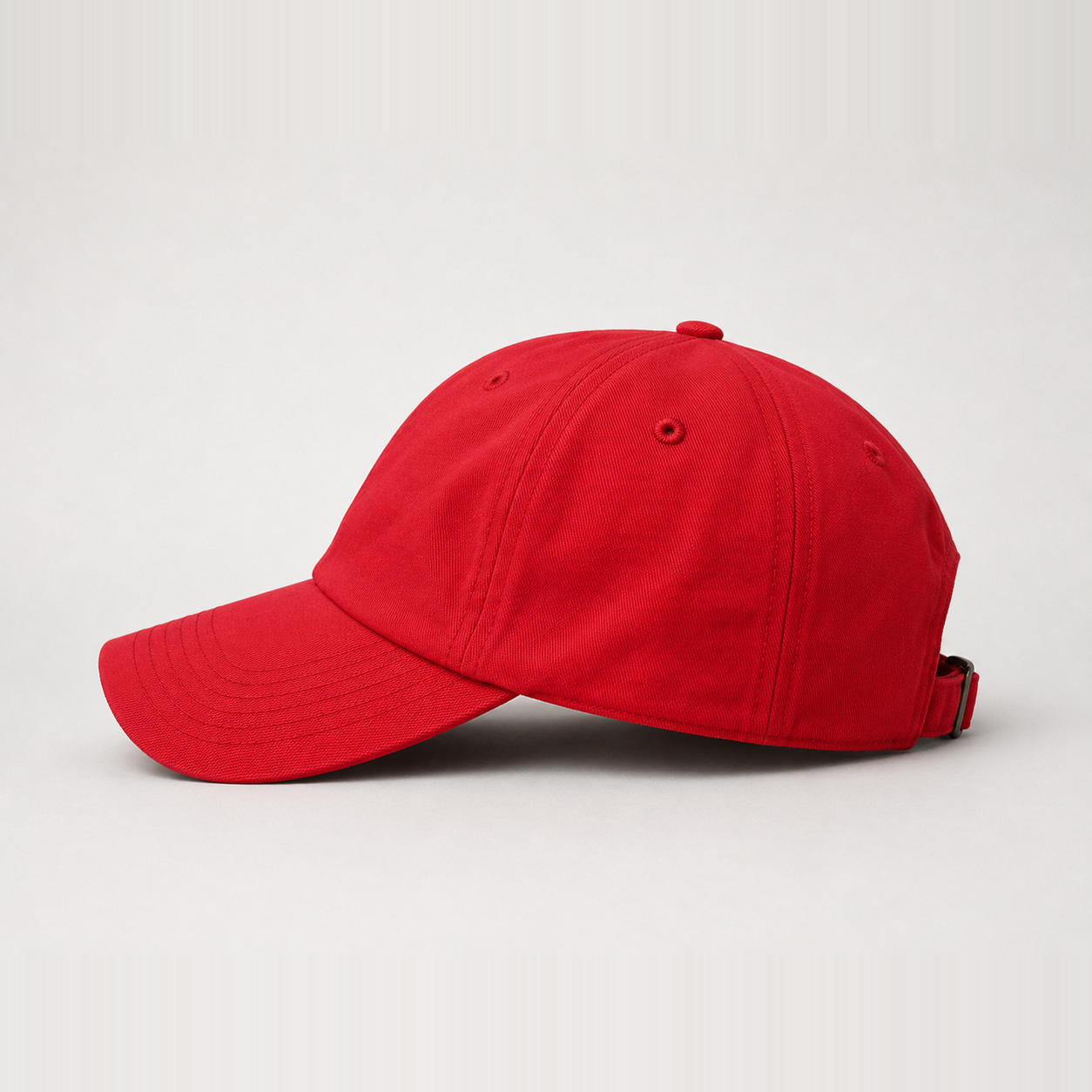 Red — side view