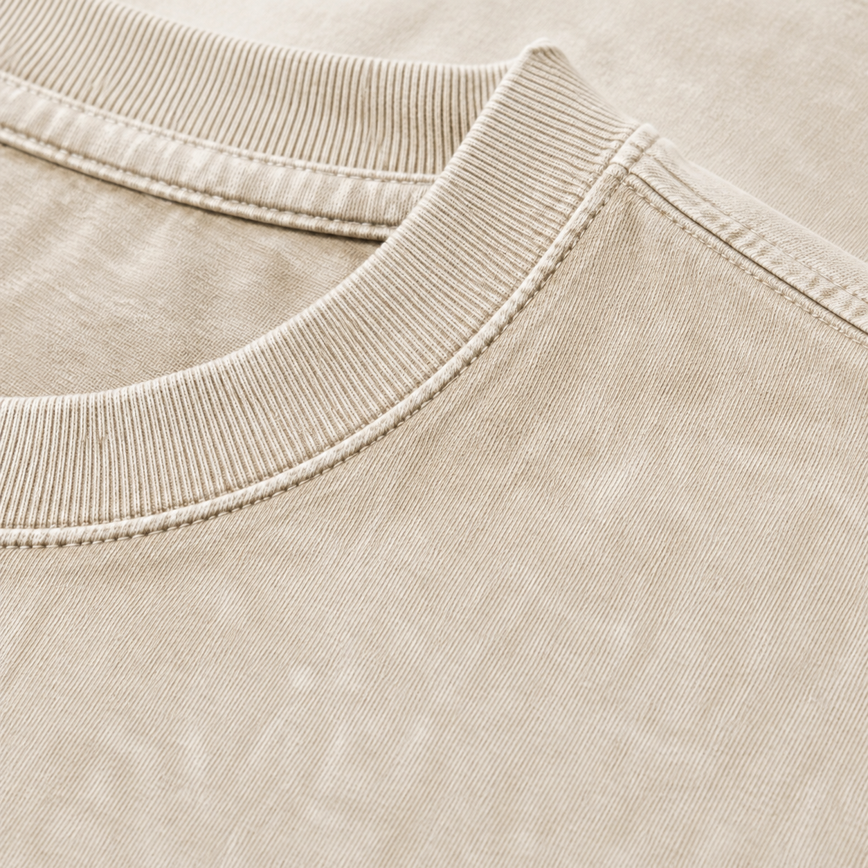 Yorkshire Terrier Dog Vintage T-shirt – off-white fabric close-up